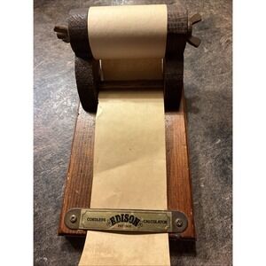 Cordless Edison Calculator Notepad Wall Mountable PAT 1902